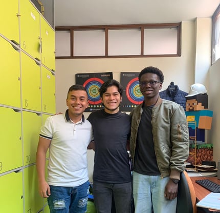 Juan Pablo + David + Dany